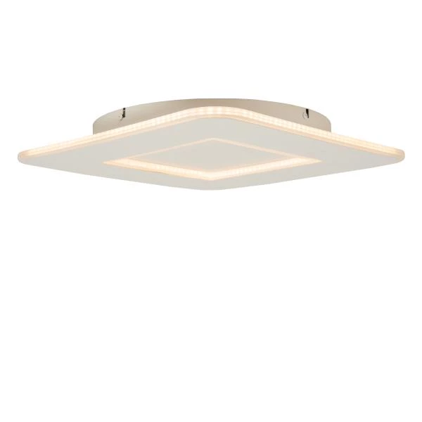 Lucide AXELLE - Flush ceiling light - LED Dim. - 1x24W 2700K - 3 StepDim - White - detail 1